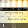 Lucide SLALOM - Suspension - LED Dim. - CCT - 1x80W 2200K/4000K - Café - Premium