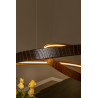 Lucide SLALOM - Suspension - LED Dim. - CCT - 1x80W 2200K/4000K - Café - Premium