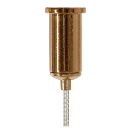 Lucide SLALOM - Suspension - LED Dim. - CCT - 1x80W 2200K/4000K - Café - Premium