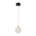 Lucide GISELA - Suspension - Ø 16 cm - LED Dim. - 1x5W 2700K - Transparent - Premium