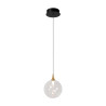 Lucide GISELA - Suspension - Ø 16 cm - LED Dim. - 1x5W 2700K - Transparent - Premium
