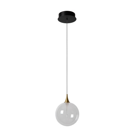 Lucide GISELA - Suspension - Ø 16 cm - LED Dim. - 1x5W 2700K - Transparent - Premium