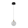 Lucide GISELA - Suspension - Ø 16 cm - LED Dim. - 1x5W 2700K - Transparent - Premium