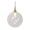 Lucide GISELA - Suspension - Ø 16 cm - LED Dim. - 1x5W 2700K - Transparent - Premium