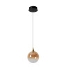 Lucide GISELA - Suspension - Ø 16 cm - LED Dim. - 1x5W 2700K - Ambre - Premium