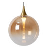 Lucide GISELA - Suspension - Ø 16 cm - LED Dim. - 1x5W 2700K - Ambre - Premium