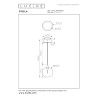 Lucide GISELA - Suspension - Ø 16 cm - LED Dim. - 1x5W 2700K - Ambre - Premium