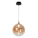 Lucide GISELA - Suspension - Ø 30 cm - LED Dim. - 1x9,4W 2700K - Ambre - Premium