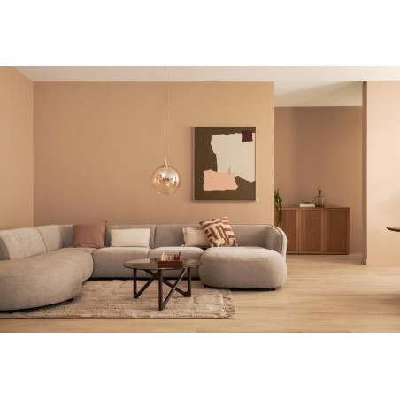 Lucide GISELA - Suspension - Ø 30 cm - LED Dim. - 1x9,4W 2700K - Ambre - Premium