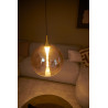 Lucide GISELA - Suspension - Ø 30 cm - LED Dim. - 1x9,4W 2700K - Ambre - Premium