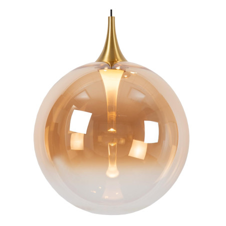 Lucide GISELA - Suspension - Ø 30 cm - LED Dim. - 1x9,4W 2700K - Ambre - Premium
