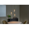 Lucide GISELA - Suspension - Ø 36 cm - LED Dim. - 3x4,3W 2700K - Transparent - Premium