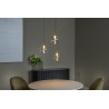 Lucide GISELA - Suspension - Ø 36 cm - LED Dim. - 3x4,3W 2700K - Transparent - Premium