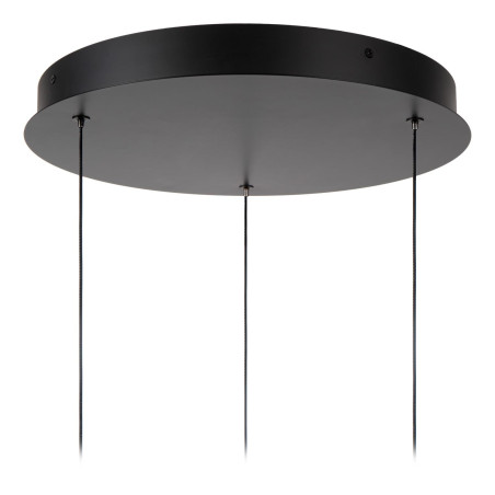 Lucide GISELA - Suspension - Ø 36 cm - LED Dim. - 3x4,3W 2700K - Transparent - Premium