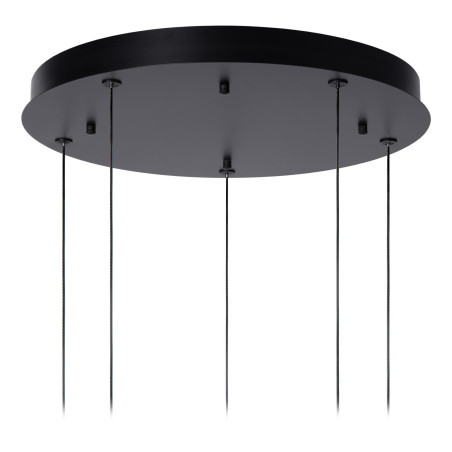 Lucide GISELA - Suspension - Ø 48 cm - LED Dim. - 5x3,8W 2700K - Ambre - Premium