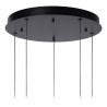 Lucide GISELA - Suspension - Ø 48 cm - LED Dim. - 5x3,8W 2700K - Ambre - Premium