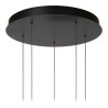 Lucide GISELA - Suspension - Ø 57 cm - LED Dim. - 2700K - Avec module LED remplaçable - Ambre - Premium