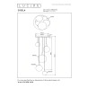 Lucide GISELA - Suspension - Ø 57 cm - LED Dim. - 2700K - Avec module LED remplaçable - Ambre - Premium