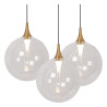 Lucide GISELA - Suspension - LED Dim. - 8x3,9W 2700K - Transparent - Premium