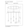 Lucide GISELA - Suspension - LED Dim. - 8x3,9W 2700K - Transparent - Premium