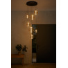 Lucide GISELA - Suspension - Ø 84 cm - LED Dim. - 2700K - Avec module LED remplaçable - Ambre - Premium