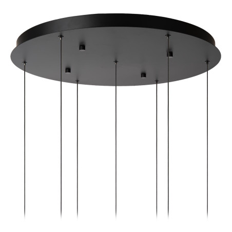 Lucide GISELA - Suspension - Ø 84 cm - LED Dim. - 2700K - Avec module LED remplaçable - Ambre - Premium