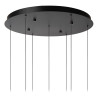 Lucide GISELA - Suspension - Ø 84 cm - LED Dim. - 2700K - Avec module LED remplaçable - Ambre - Premium
