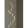 Lucide GISELA - Suspension - Ø 61 cm - LED Dim. - 12x3,5W 2700K - Transparent - Premium