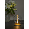 Lucide GISELA - Lampe de table - Ø 16 cm - LED Dim. - 1x5W 2700K - Transparent - Premium
