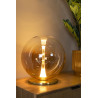 Lucide GISELA - Lampe de table - Ø 30 cm - LED Dim. - 1x12W 2500K - Ambre - Premium