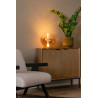 Lucide GISELA - Lampe de table - Ø 30 cm - LED Dim. - 1x12W 2500K - Ambre - Premium