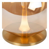 Lucide GISELA - Lampe de table - Ø 30 cm - LED Dim. - 1x12W 2500K - Ambre - Premium