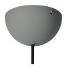 Lucide AKRON - Suspension - Ø 50 cm - 1xE27 - Convient aux mezzanines et plafonds hauts - Gris - Premium