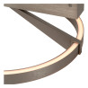 Lucide APPLAUSE - Plafonnier - Ø 40 cm - LED Dim. - CCT - 1x26W 2200K/4000K - Fer gris - Premium