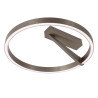 Lucide APPLAUSE - Plafonnier - Ø 40 cm - LED Dim. - CCT - 1x26W 2200K/4000K - Fer gris - Premium