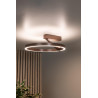 Lucide APPLAUSE - Plafonnier - Ø 40 cm - LED Dim. - CCT - 1x26W 2200K/4000K - Café - Premium