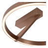 Lucide APPLAUSE - Plafonnier - Ø 40 cm - LED Dim. - CCT - 1x26W 2200K/4000K - Café - Premium