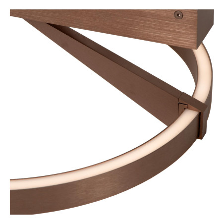 Lucide APPLAUSE - Plafonnier - Ø 40 cm - LED Dim. - CCT - 1x26W 2200K/4000K - Café - Premium