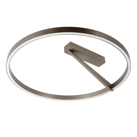 Lucide APPLAUSE - Plafonnier - Ø 60 cm - LED Dim. - CCT - 1x40W 2200K/4000K - Fer gris - Premium