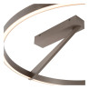 Lucide APPLAUSE - Plafonnier - Ø 60 cm - LED Dim. - CCT - 1x40W 2200K/4000K - Fer gris - Premium