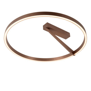 Lucide APPLAUSE - Plafonnier - Ø 60 cm - LED Dim. - CCT - 1x40W 2200K/4000K - Café - Premium