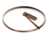 Lucide APPLAUSE - Plafonnier - Ø 60 cm - LED Dim. - CCT - 1x40W 2200K/4000K - Café - Premium