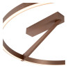 Lucide APPLAUSE - Plafonnier - Ø 60 cm - LED Dim. - CCT - 1x40W 2200K/4000K - Café - Premium