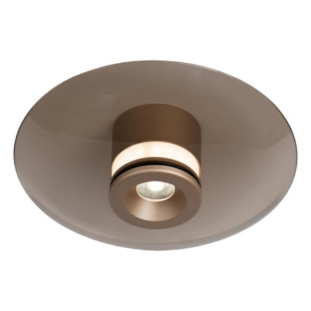 Lucide SANTIAGO - Plafonnier - Ø 23 cm - LED Dim. - CCT - 1x10W 2700K/4000K - Ambre - Premium