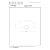 Lucide SANTIAGO - Plafonnier - Ø 23 cm - LED Dim. - CCT - 1x10W 2700K/4000K - Ambre - Premium
