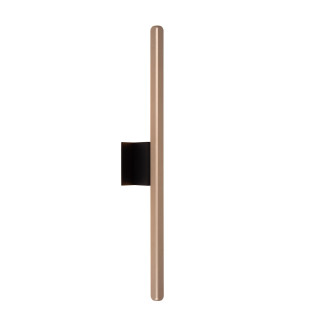 Lucide BRAGA - Applique murale Intérieur/Extérieur - LED - 1x10W 2700K - IP54 - Café - Premium