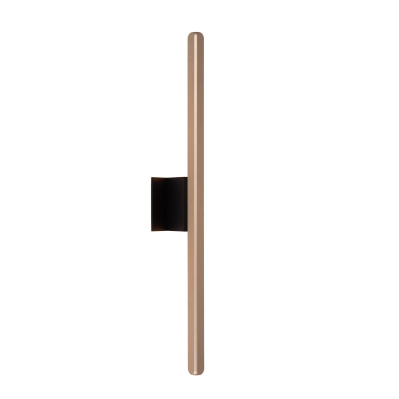 Lucide BRAGA - Applique murale Intérieur/Extérieur - LED - 1x10W 2700K - IP54 - Café - Premium