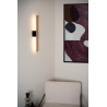 Lucide BRAGA - Applique murale Intérieur/Extérieur - LED - 1x10W 2700K - IP54 - Café - Premium