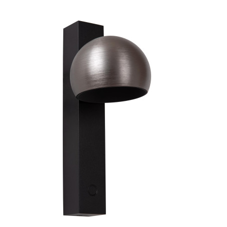 Lucide ESFERA - Applique murale - LED Dim. - 1x9W 2700K - Fer gris - Premium
