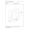 Lucide SILVI - Applique murale Rechargeable - Batterie/Piles - LED Dim. - 1x3,7W 2700K - Café - Premium